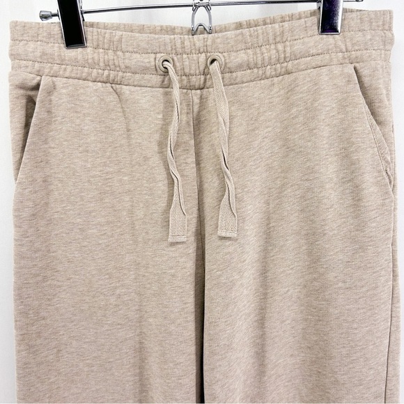 & Other Stories Yoga Beige Oatmeal Sweatpants Joggers Drawstring Loungewear - Picture 3 of 7